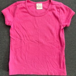 Hanna Andersson pink 3T short-sleeve tee - NWOT